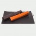 Коврик для чистки обуви, натуральная кожа, 49-35, оранжевый La Cordonnerie Anglaise арт.sphr2550016CAP